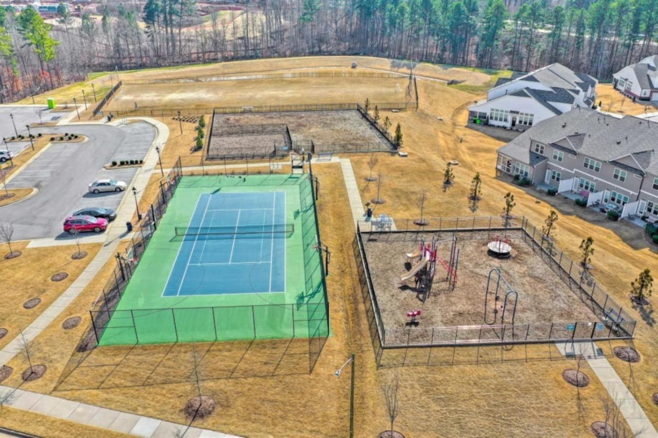 The Villas Buckingham 10 Mins To Rdu Airport Duke Downtown Durham Bagian luar foto